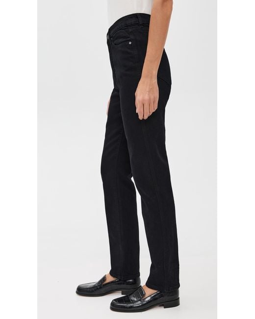 DL1961 Black Kristy Cigarette High Rise Jeans