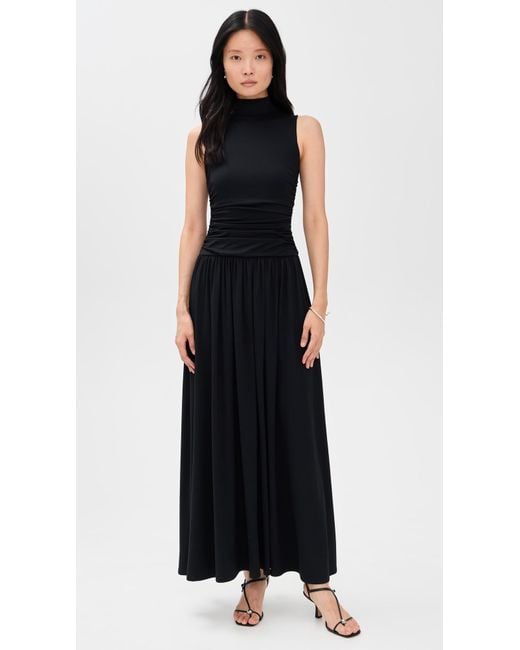 Susana Monaco Mock Neck Sleeveless Drop Waist Dress 42 in Black | Lyst Susana Monaco Mock Neck Sleeveless Drop Waist Dress 42 in Black | Lyst