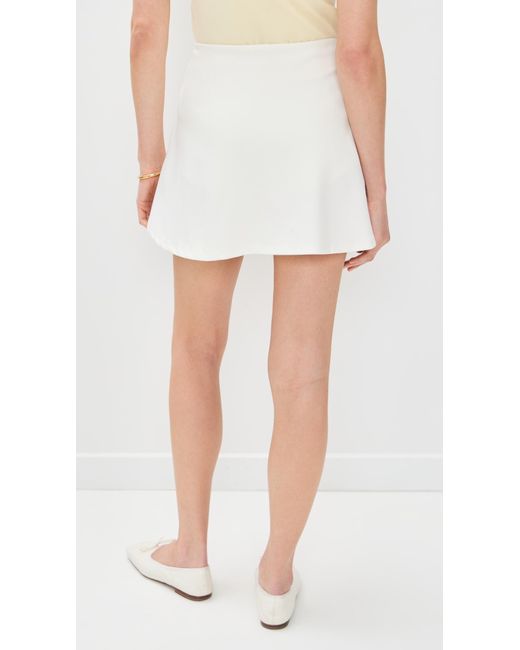 Leset White Rio Skort