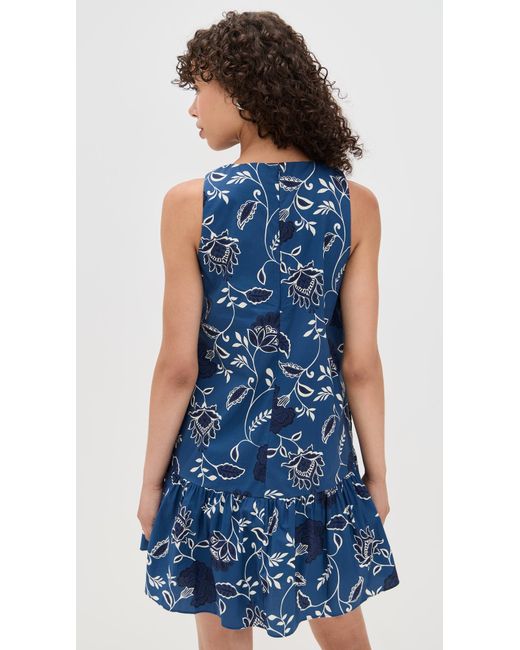 Tanya Taylor Blue Jessie Dress