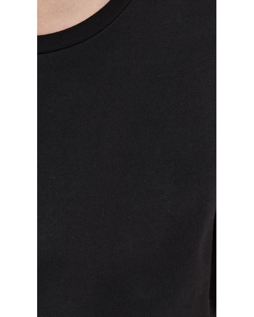 Re/done Black Classic Tee