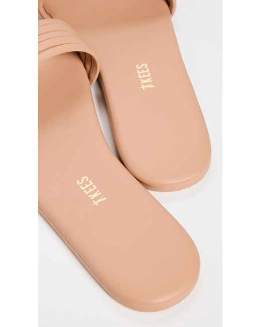 TKEES Black Serena Slides