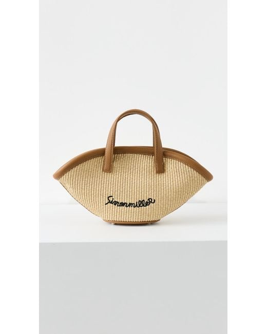 Simon Miller White Mini Mercado Tote