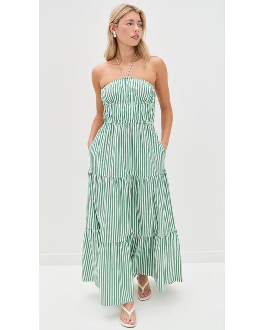 Solid & Striped Green The Jodie Dress