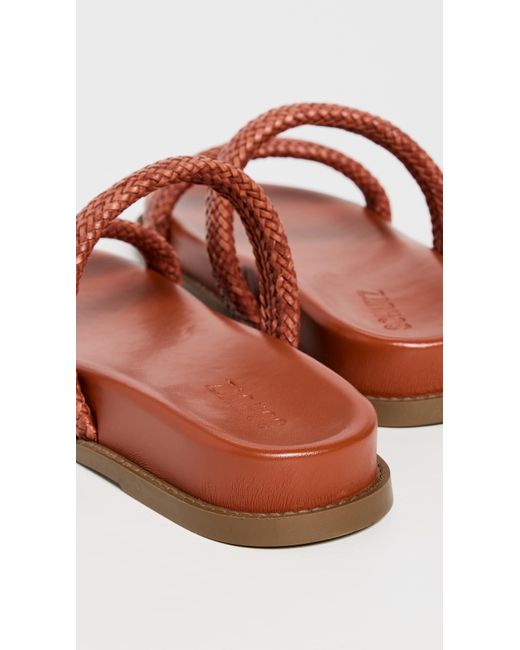 SCHUTZ SHOES Multicolor Ruby Sporty Slides