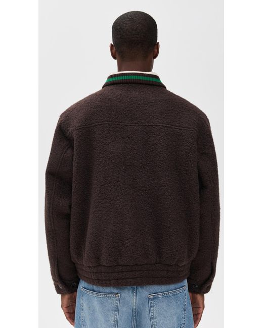 Obey Black Arden Blouson Jacket for men