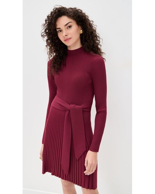 Shoshanna Red Tara Dress