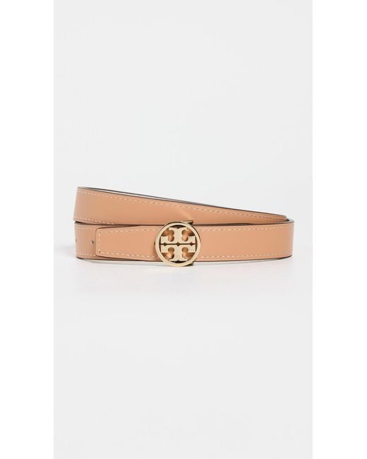Tory Burch Multicolor 1 Miller Smooth Reversible Belt