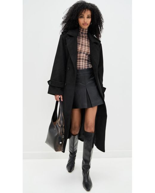 4th & Reckless Black Anderson Coat