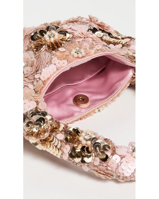 LoveShackFancy Pink Serina Purse