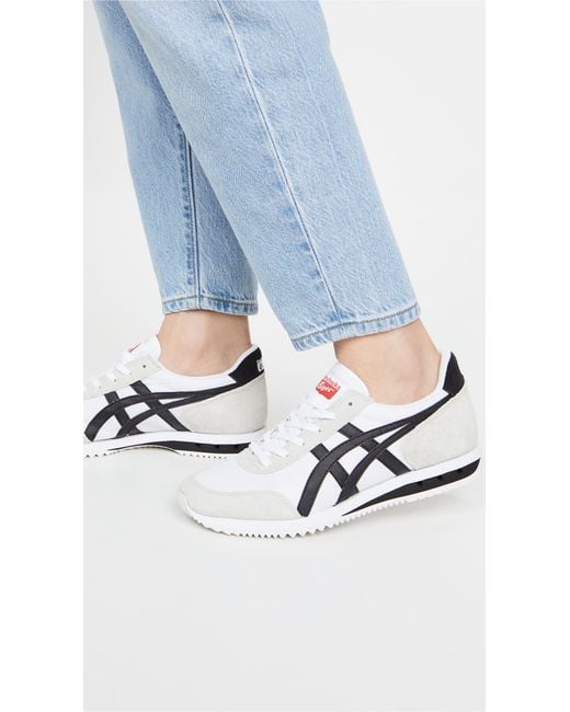 Onitsuka Tiger New York Sneakers in White/Black (White) | Lyst