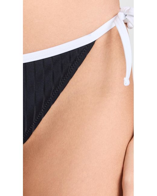Solid & Striped Blue The Iris Bikini Bottoms
