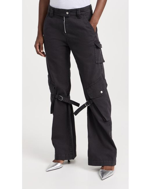 Acne Black Casual Trousers