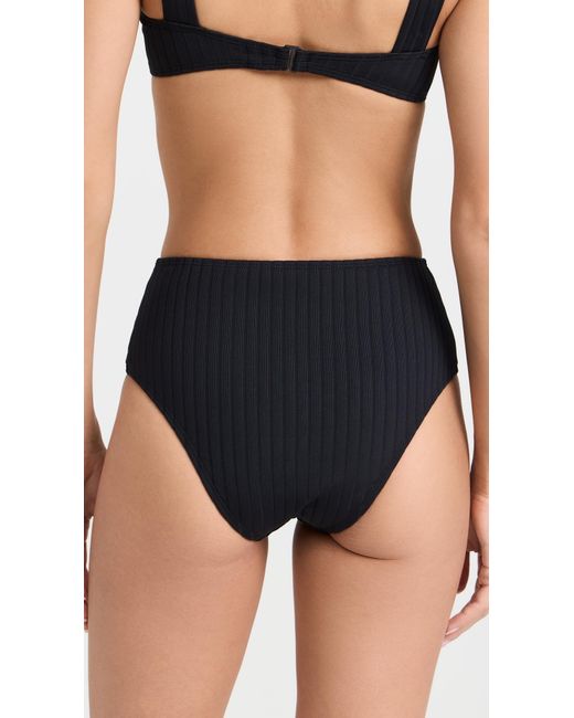 Solid & Striped Black The Lilo Bikini Bottoms