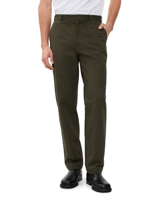 Reigning Champ Black Cotton Chino Freshman Standard Pants for men