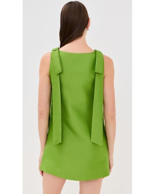aligne green dress Long Dress Avril