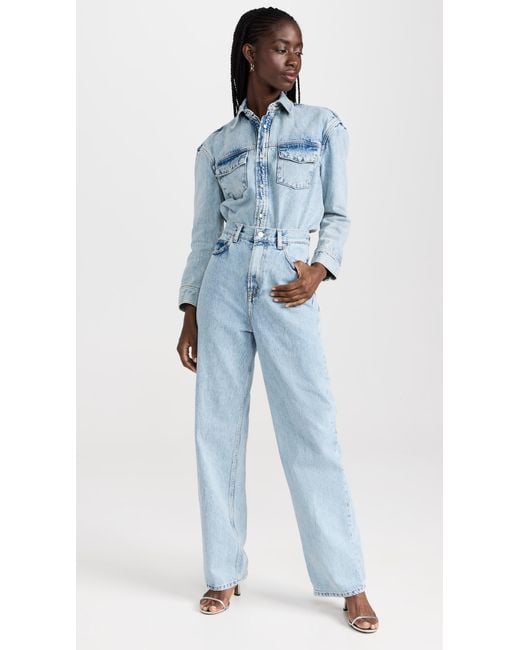 Wardrobe NYC Blue Wardrobe. Nyc Denim Jacket