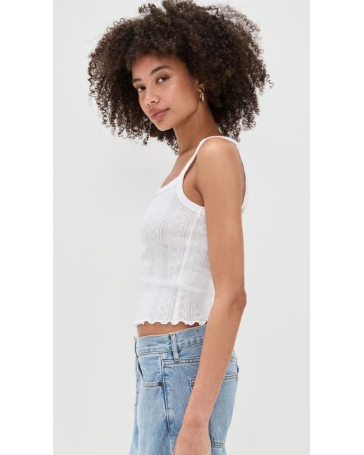 DAZE White Blossom Tank