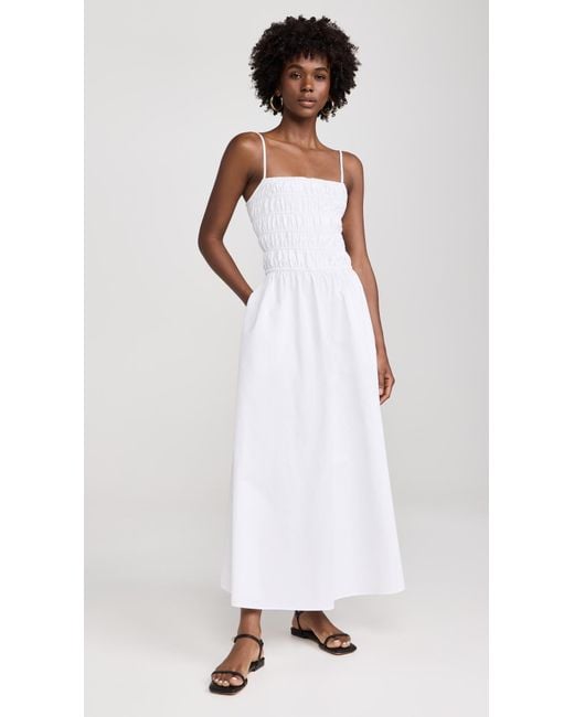 Solid & Striped White The Delta Dress