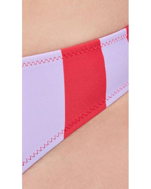 Solid & Striped Pink The Elle Bikini Bottoms