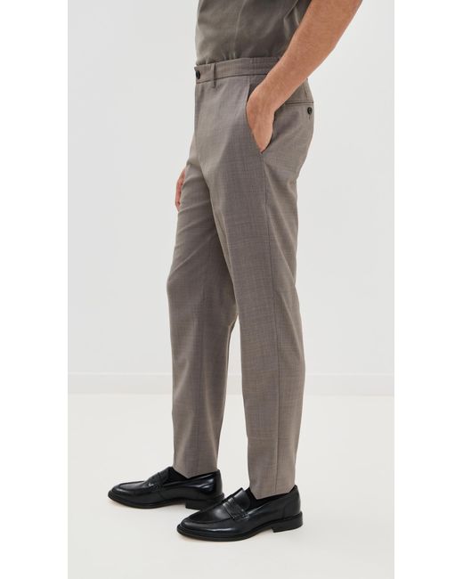 Theory Black Curtis Travel Pants for men