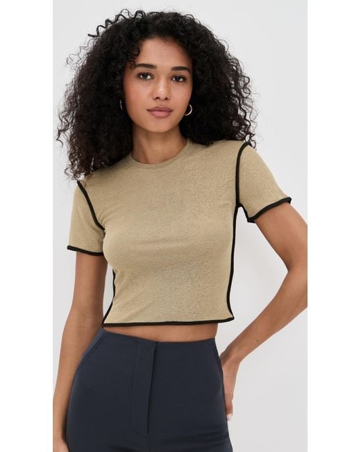 Nanushka Black Sabelle Top