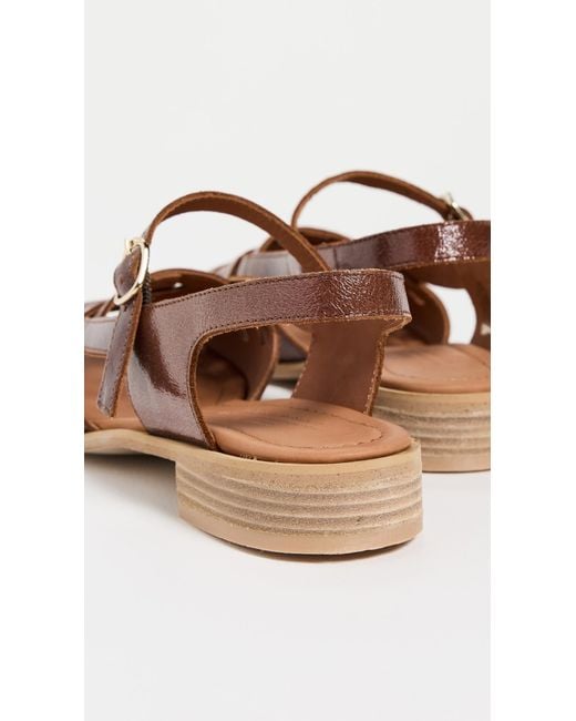 Naguisa Multicolor Manto Flat Sandals