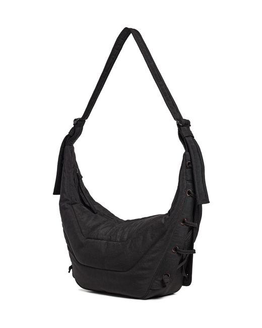 Lemaire Black Medium Soft Game Bag for men