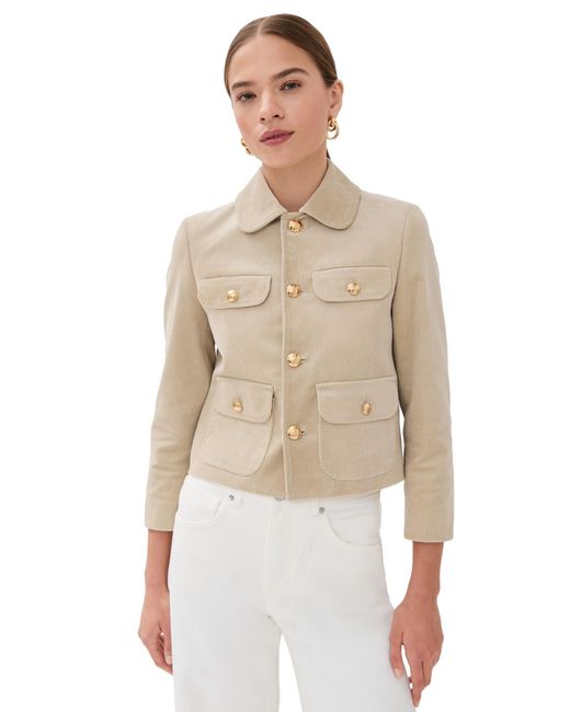 Nili Lotan Natural Chamonix Corduroy Jacket