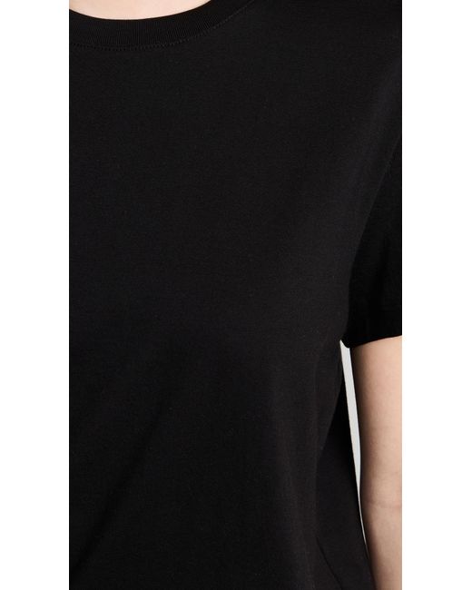 Vince Black Crew Neck Tee