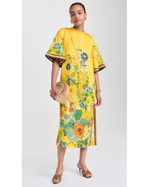 almais floral satin midi dress Almais Floral satin midi dress ALMAIS