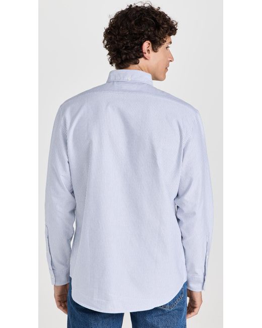 Taylor Stitch Blue Jack Oxford Shirt for men