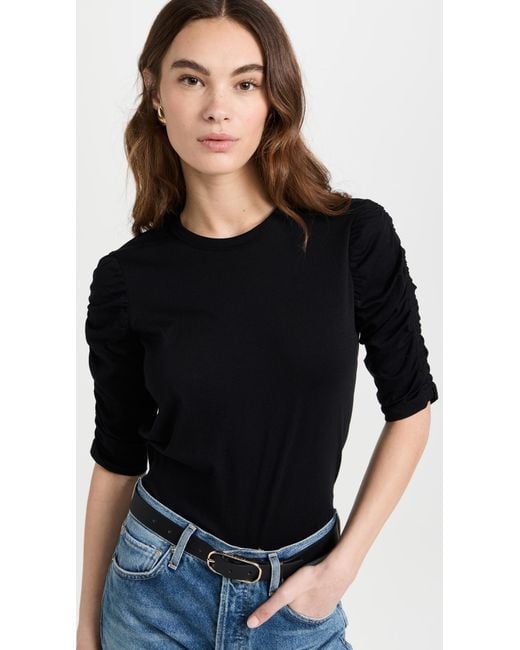 Veronica Beard White Waldorf Tee