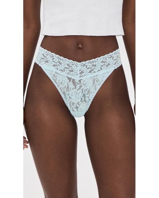 Hanky Panky Blue "I Do & Mrs Original Rise Thong Box Set