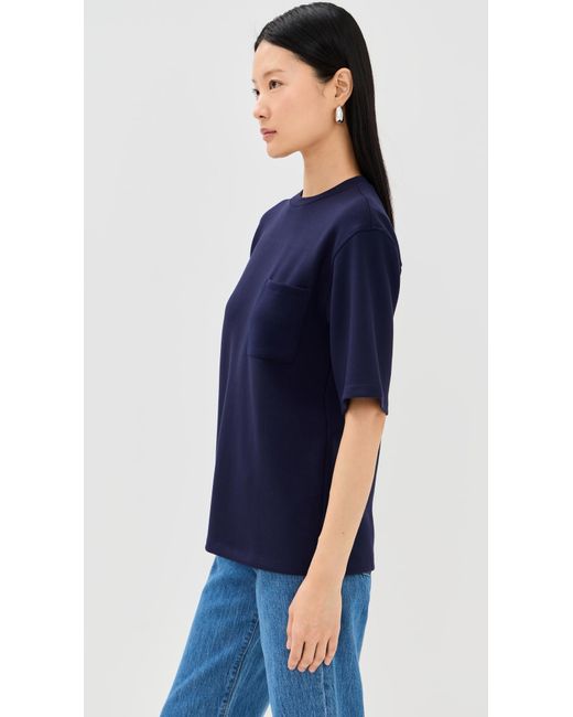 Le Bos Blue Caroline Tee
