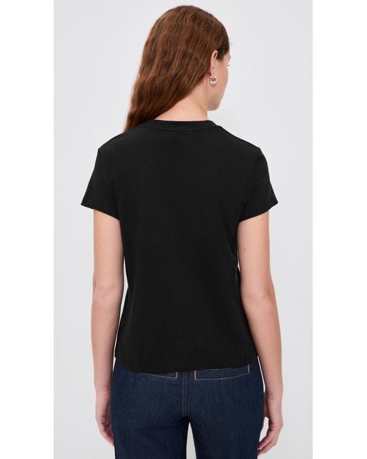 Splendid Black Regen Tee
