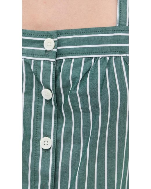 Alex Mill Green Leah Top