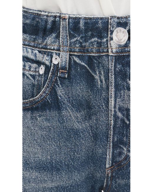 Rag & Bone Blue Miramar Terry Jogger Pants