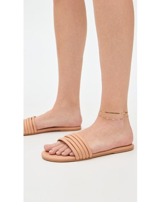 TKEES Black Serena Slides