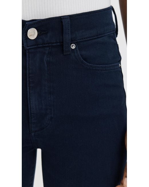 DL1961 Blue Bridget Boot High Rise Instasculpt Crop Jeans