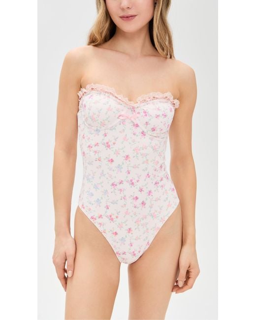 LoveShackFancy White Brooksie One Piece