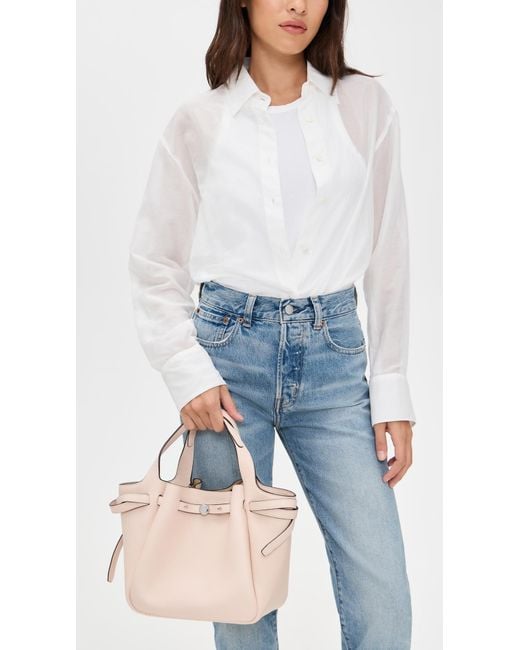 Tory Burch Pink Romy Small Tote