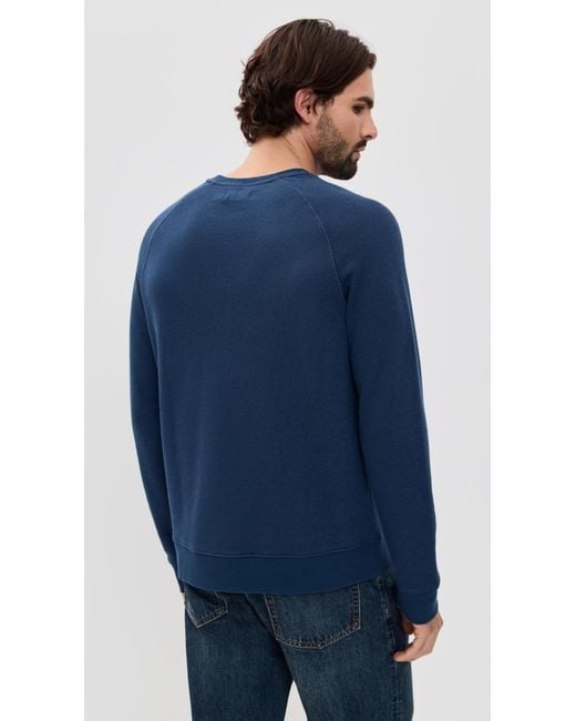 Fair Harbor Blue Tailwind Crew for men