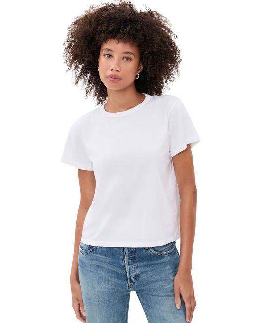 Asher White Marielle Classic Tee