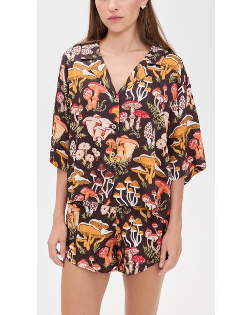 Printfresh Orange Satin Sweet Dreams Set