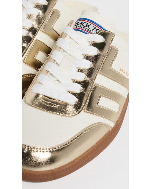 Back 70 White Easter Sneaker Mules