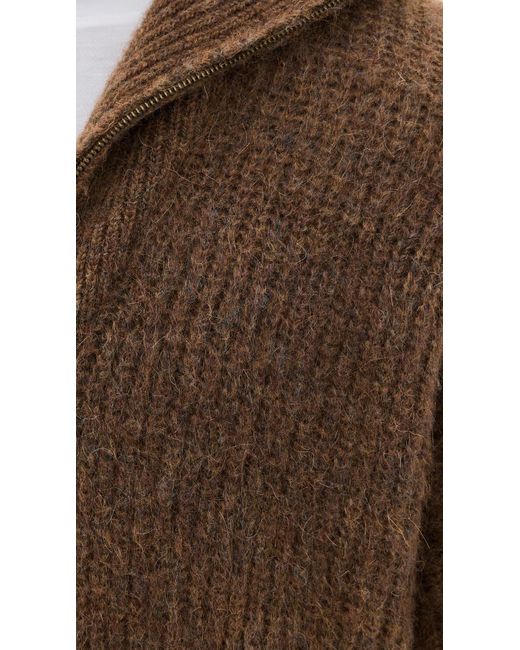 Isabel Marant Brown Dinan Pullover for men