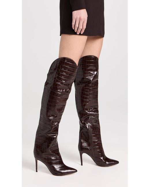 SCHUTZ SHOES Brown Maryana Over The Knee Boots