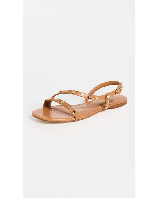 Larroude Multicolor Celeste Flat Sandals 6