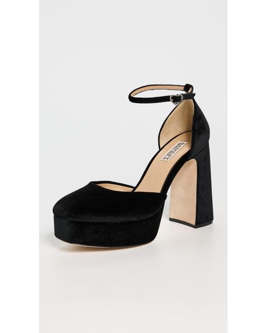Badgley Mischka Black Jayda Platform